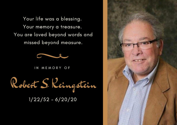 PRSM/Connex member Bob Keingstein passes away